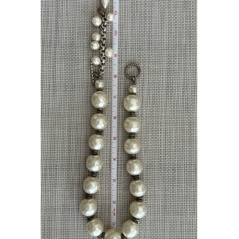 Rare Vintage Dominique Aurientis
Necklace 1980s Baroque Style Glass
Pearls EUC - Picture 9 of 10